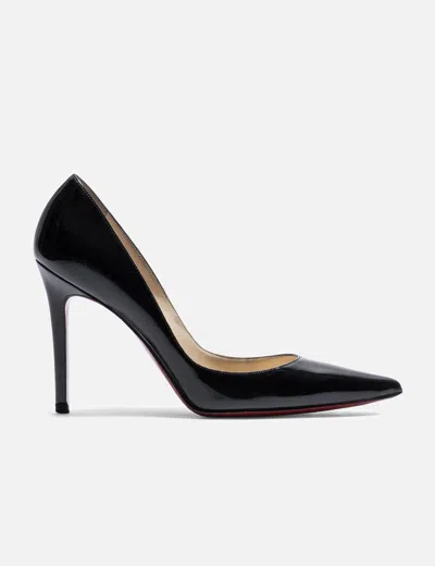 Christian Louboutin Patent Leather "so Kate" Heels In Black