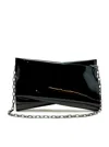 Christian Louboutin Loubitwist Small Patent Leather Shoulder Bag