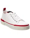 Christian Louboutin Super Pedro Low-top Red Sole Sneakers In White