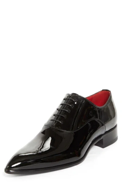Christian Louboutin Pelvis Pointed Toe Oxford In Black