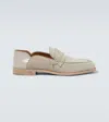 Christian Louboutin Loafers Penny No Back Mit Veloursleder In Goose