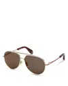 Christian Louboutin Pilot Sunglasses, 61mm