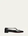 Christian Louboutin Women's Pilouta Jane Ballet Flats In Black