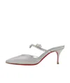 Christian Louboutin Planet Queen High Heels In Gray