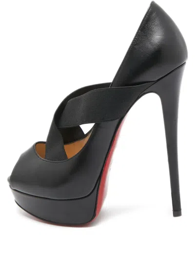 Pre-owned Christian Louboutin Platform Heeled Pumps