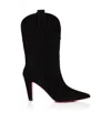 Christian Louboutin Pointed Ankle Boots In Black
