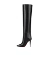 Christian Louboutin Pointed Boots In Black