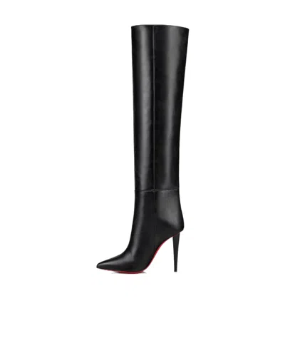 Christian Louboutin Pointed Boots In Black
