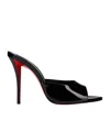 Christian Louboutin Pointed High-heeled Sandals In Black