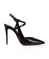 Christian Louboutin Jenlove 100 Leather Pump In Black