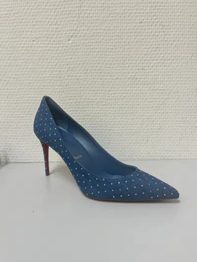 Christian Louboutin Pointed High Heels In Blue