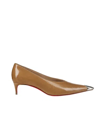 Christian Louboutin Pointed High Heels In Brown