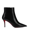 Christian Louboutin Pointed Toe Boots In Black