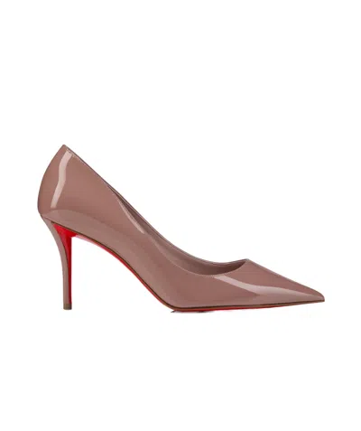 Christian Louboutin Pointed Toe High Heels In Brown