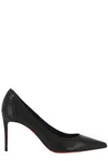 Christian Louboutin Women Sporty Kate 85 Leather Pumps In Black