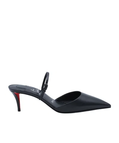 Christian Louboutin Pointed Toe Pumps In Black