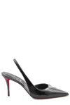 Christian Louboutin Posticha Pointed Toe Slingback Pumps In Black