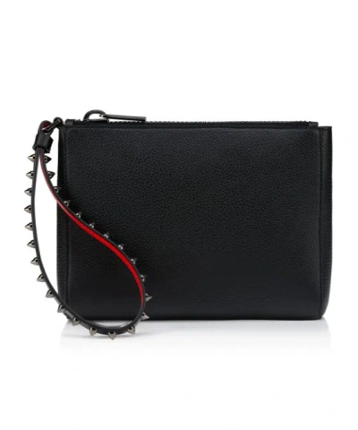 Christian Louboutin Pouch - Soft Calf Leather - Black