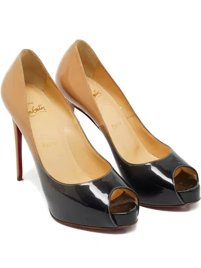 Pre-owned Christian Louboutin  Platform Heels In Black