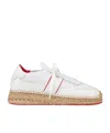 Christian Louboutin Louboutin Sneakers Provencal Man Fabric White In White
