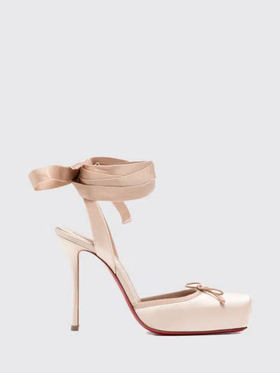 Christian Louboutin Pump Woman Color Blush Pink In Multi