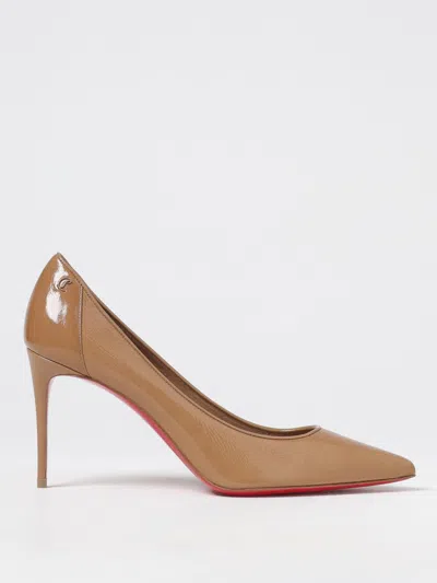 CHRISTIAN LOUBOUTIN PUMPS CHRISTIAN LOUBOUTIN WOMAN COLOR BEIGE,425608022