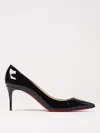 Christian Louboutin Apostrophatoric 80 Black Leather Pumps In Black