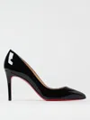 Christian Louboutin Hot Chick Black Patent Leather Pumps In Schwarz