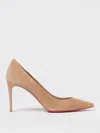 Christian Louboutin Pumps Woman Beige In Cream