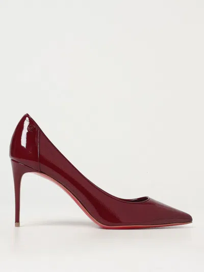 CHRISTIAN LOUBOUTIN CHRISTIAN LOUBOUTIN PUMPS WOMAN BURGUNDY