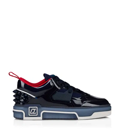 CHRISTIAN LOUBOUTIN PVC-LEATHER ASTROCOOL SNEAKERS
