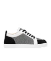 Christian Louboutin Rantulow Low Top Sneakers In Black