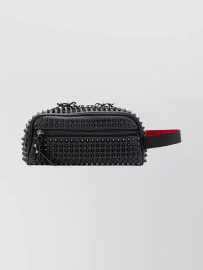 Christian Louboutin Rectangular Clutch Bag Studded Design