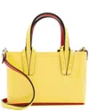 Christian Louboutin Red Patent Leather Cabata Nano Tote (authentic Pre-loved)