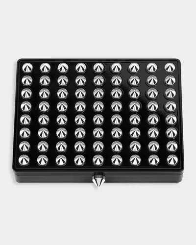 Christian Louboutin Refillable Magnetized Makeup Case In Black