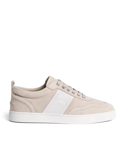 Christian Louboutin Retero Leather Low-top Sneakers In Multi