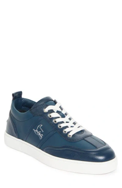 Christian Louboutin Retero Sneaker In Blue