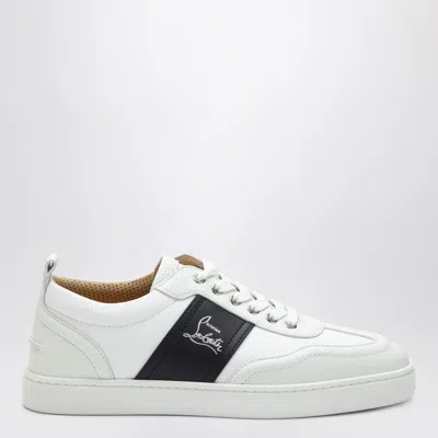 Christian Louboutin Retero White/navy Blue Sneaker