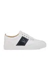 Christian Louboutin Retero Leather And Canvas Sneakers