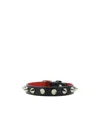 Christian Louboutin Rivet Bracelet In Black