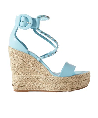 Christian Louboutin Rivet Heel In Nude