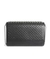 Christian Louboutin Rivet Shoulder Bag In Black