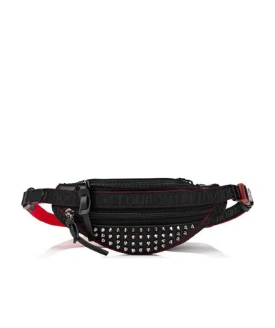 Christian Louboutin Rivet Waist Bag In Black