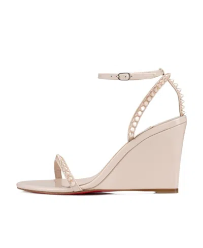 Christian Louboutin Riveted Heels In Pink