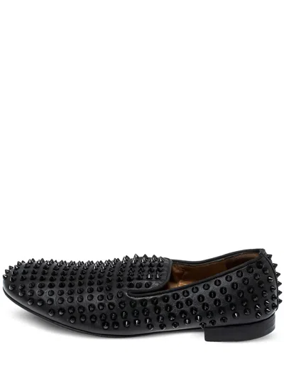 Pre-owned Christian Louboutin Roller Boy Loafers