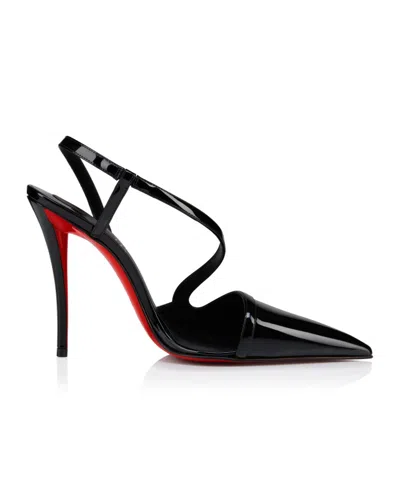 Christian Louboutin Rosa Z Pump 100 Patent/lining In Black