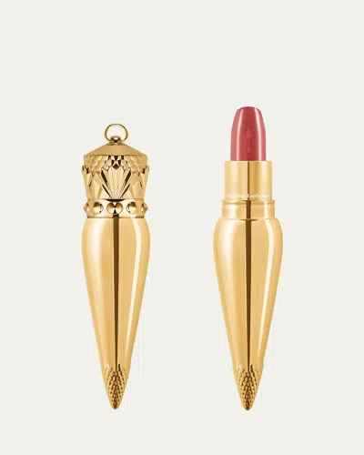 Christian Louboutin Rouge Louboutin Silky Satin Lipstick In Belly Bloom