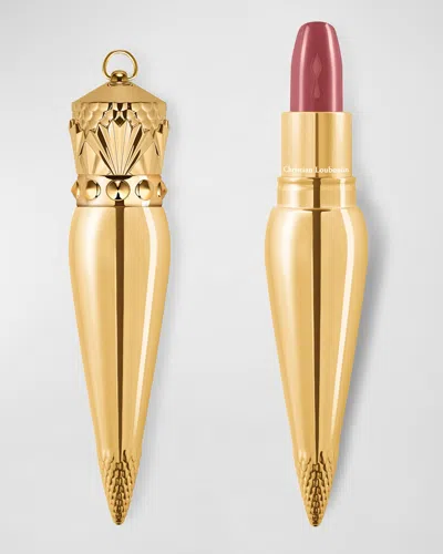 Christian Louboutin Rouge Louboutin Silky Satin Lipstick In Dune Kiss