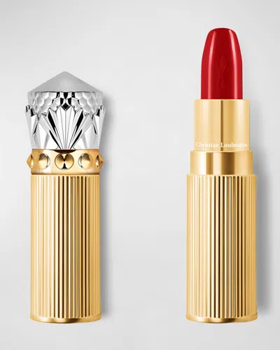 Christian Louboutin Rouge Louboutin Silky Satin On-the-go Lipstick In White