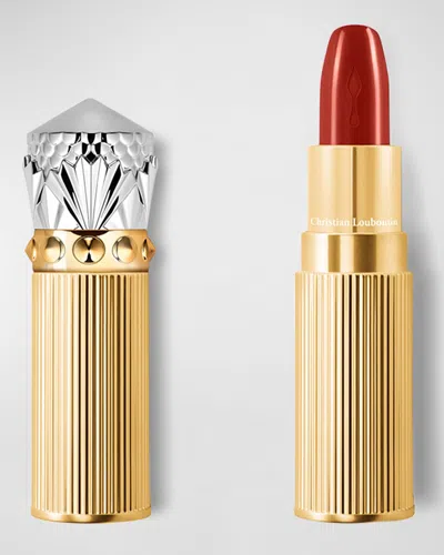 Christian Louboutin Rouge Louboutin Silky Satin On-the-go Lipstick In Brick Chick 515